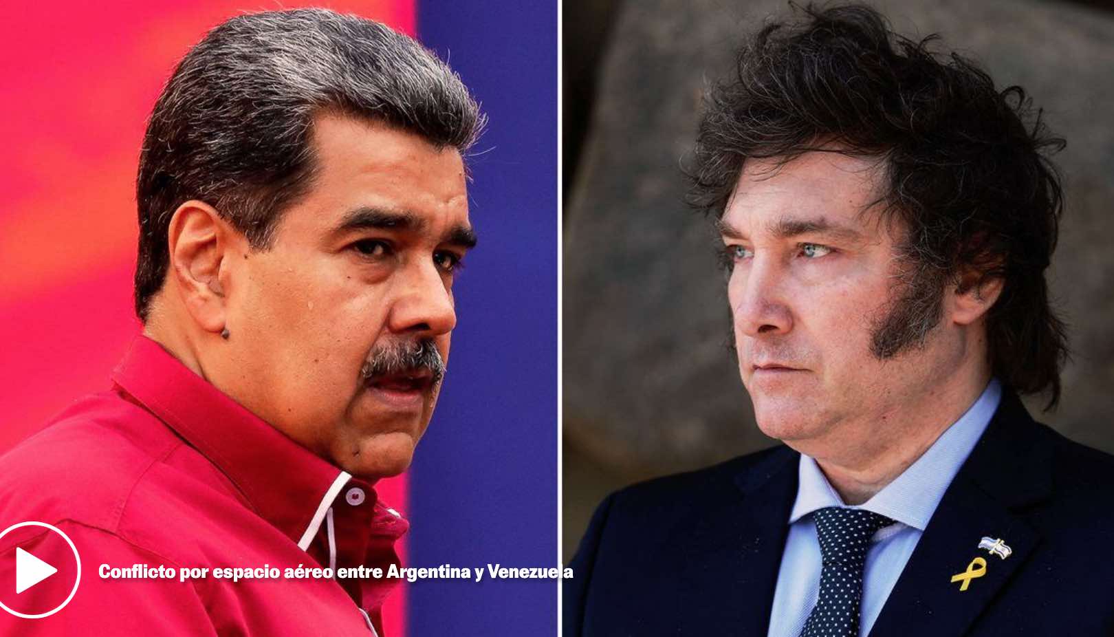 Cierre del espacio a?reo entre Venezuela y Argentina